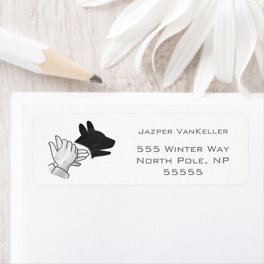 Silhouette Hund (Insitu)