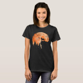 Silhouette Hund Lover T-Shirt (Vorne ganz)