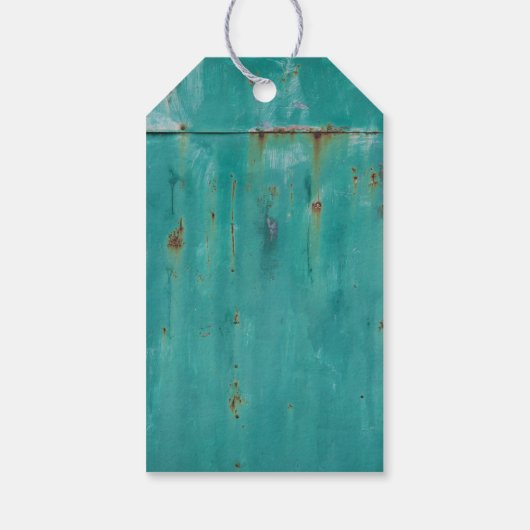 Silhouette Hunter Jumper auf Pferdeausstellung Vie Geschenkanhänger (Rückseite)