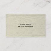 Silhouette-Imitate für Hunde aus schwarzem Whippet Visitenkarte (Rückseite)