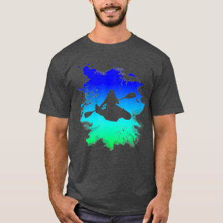 Silhouette in Aktion - Wasser rausholen T-Shirt