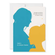 Silhouette Internationale Frauentagskarte