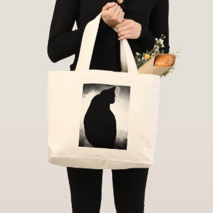 Silhouette Jumbo Tote Bag Stoffbeutel