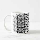 Silhouette Kaffeetasse (Links)