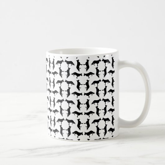 Silhouette Kaffeetasse (Rechts)