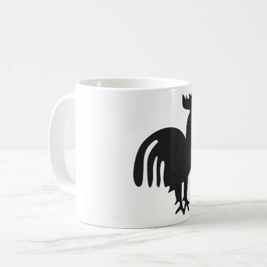 Silhouette Kaffeetasse (Vorderseite Links)