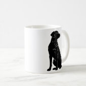 Silhouette Kaffeetasse (VorderseiteRechts)