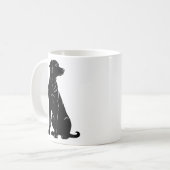 Silhouette Kaffeetasse (Vorderseite Links)