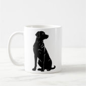 Silhouette Kaffeetasse (Links)