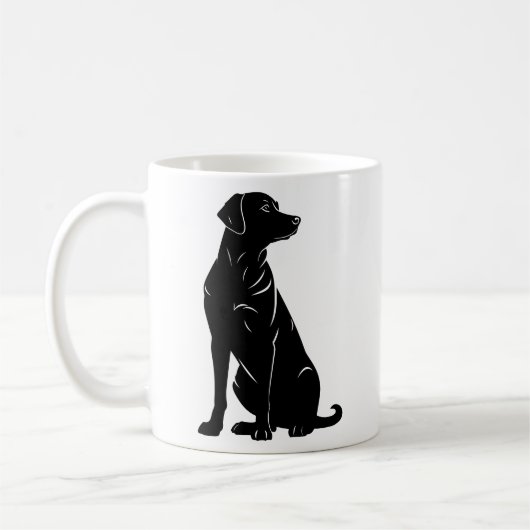 Silhouette Kaffeetasse (Links)