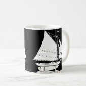 Silhouette Kaffeetasse (VorderseiteRechts)