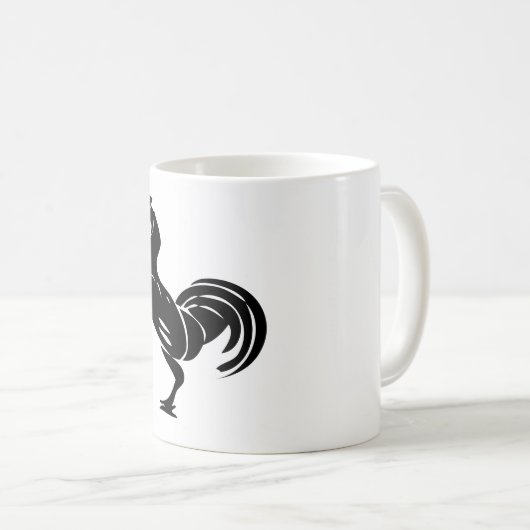 Silhouette Kaffeetasse (VorderseiteRechts)