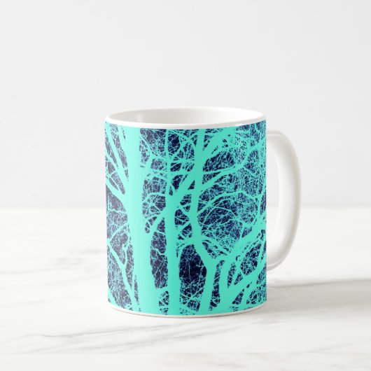 Silhouette Kaffeetasse (VorderseiteRechts)