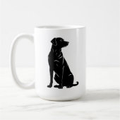 Silhouette Kaffeetasse (Links)