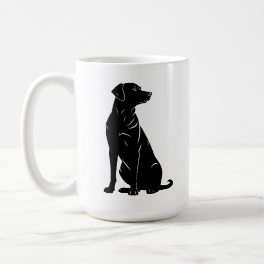 Silhouette Kaffeetasse (Links)
