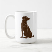 Silhouette Kaffeetasse (Links)
