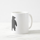 Silhouette Kaffeetasse (VorderseiteRechts)