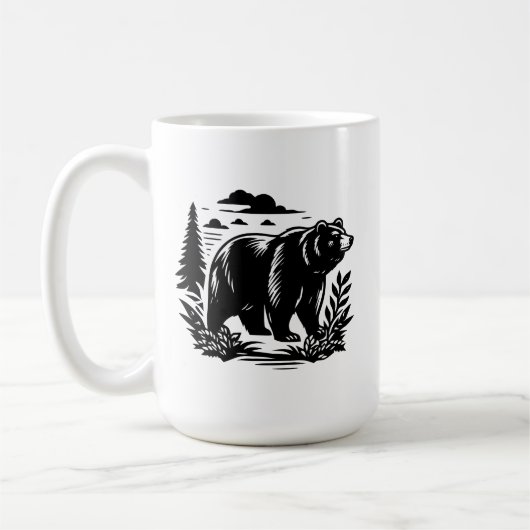 Silhouette Kaffeetasse (Links)