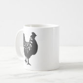 Silhouette Kaffeetasse (Vorderseite Links)