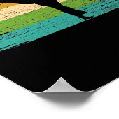 Silhouette Karate Belt Colors Poster (Ecke)