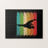 Silhouette Karate Belt Colors Puzzle (Horizontal)