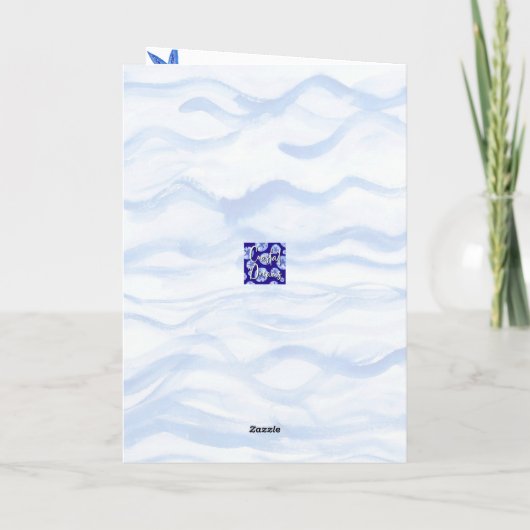 Silhouette Karte (Rückseite)