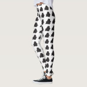 Silhouette Karte von Belarus Leggings (Links)