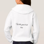 Silhouette Katzenmalerei in Italien Hoodie (Rückseite)