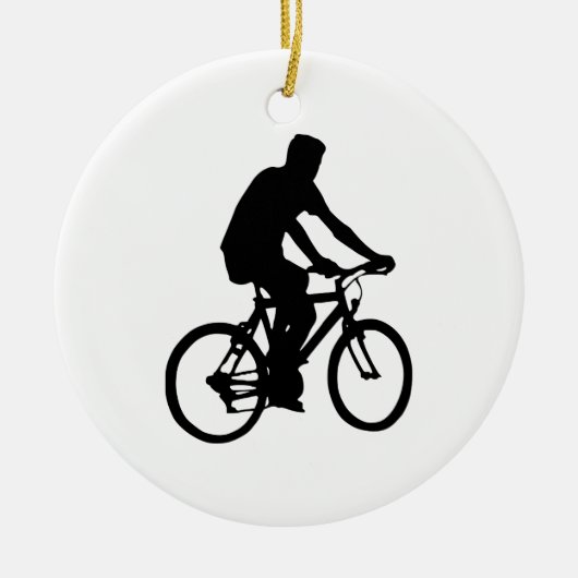 Silhouette Keramik Ornament (Vorne)