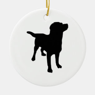 Silhouette Keramik Ornament