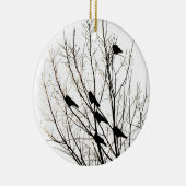 Silhouette Keramik Ornament (Rechts)