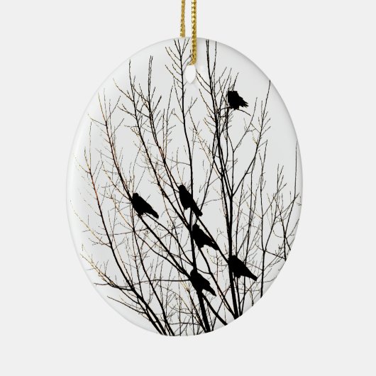 Silhouette Keramik Ornament (Rechts)