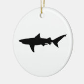 Silhouette Keramik Ornament (Links)