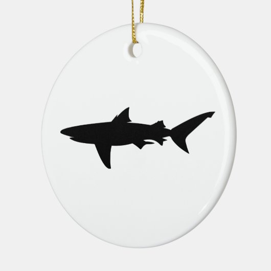 Silhouette Keramik Ornament (Links)