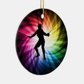 Silhouette Keramik Ornament (Rechts)