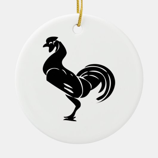 Silhouette Keramikornament (Vorne)