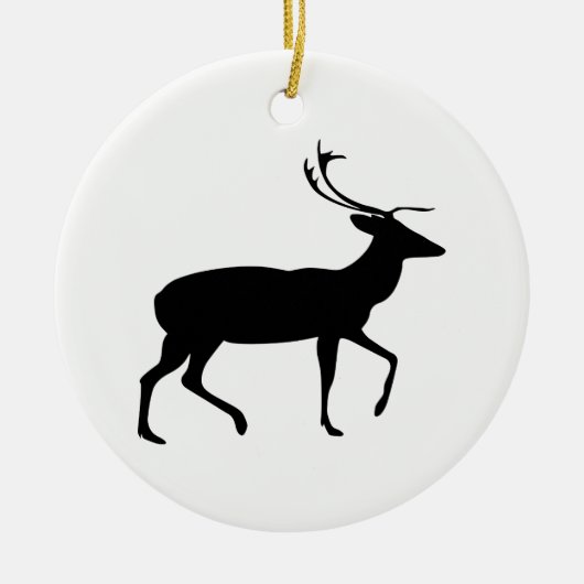 Silhouette Keramikornament (Vorne)