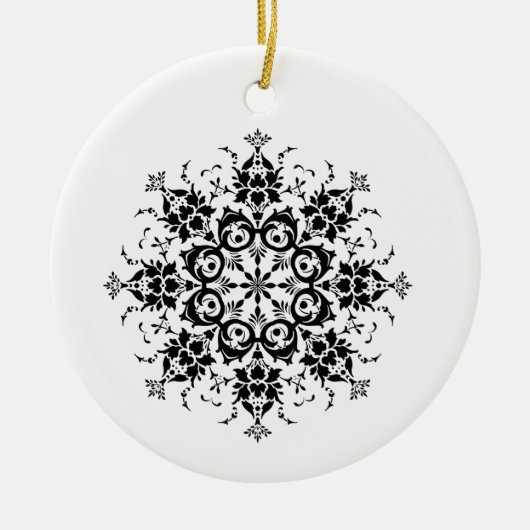Silhouette Keramikornament (Vorne)