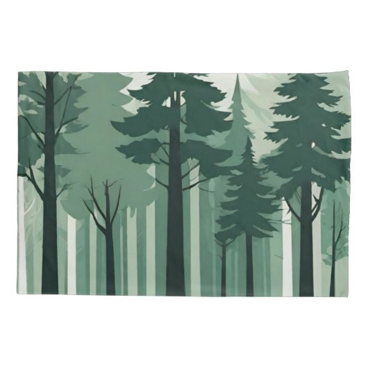 Silhouette Kissenbezug (Rückseite-Links)