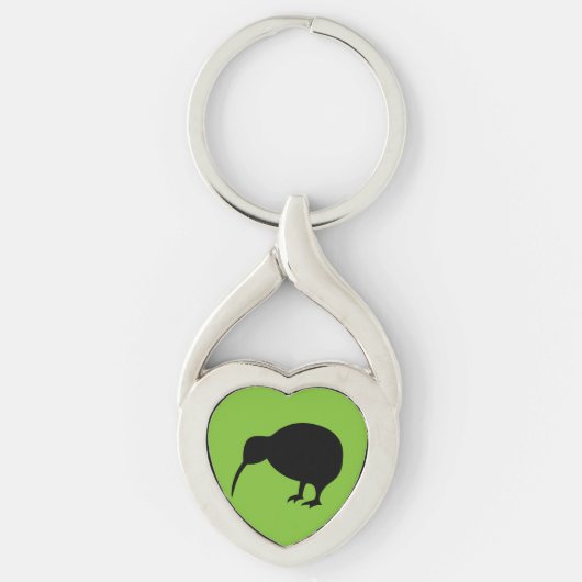 Silhouette KIWI Schlüsselanhänger (Vorderseite)
