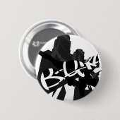 Silhouette-Knopf-Abzeichen des Button (Vorne & Hinten)