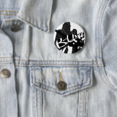 Silhouette-Knopf-Abzeichen des Button (Beispiel)