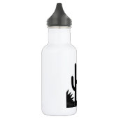 Silhouette Kokopelli Edelstahlflasche (Links)