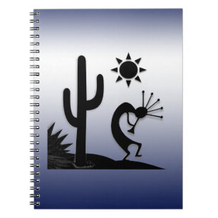 Silhouette Kokopelli Notizblock
