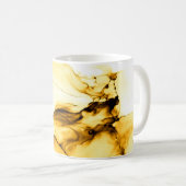 Silhouette Kokospalmenbaum Außenbereich Kaffeetasse (VorderseiteRechts)