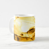 Silhouette Kokospalmenbaum Außenbereich Kaffeetasse (Vorderseite Links)