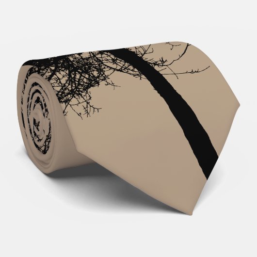 Silhouette Krawatte (Gerollt)