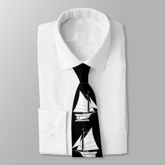 Silhouette Krawatte (Gebunden)