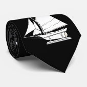 Silhouette Krawatte (Gerollt)