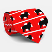 Silhouette Krawatte (Gerollt)